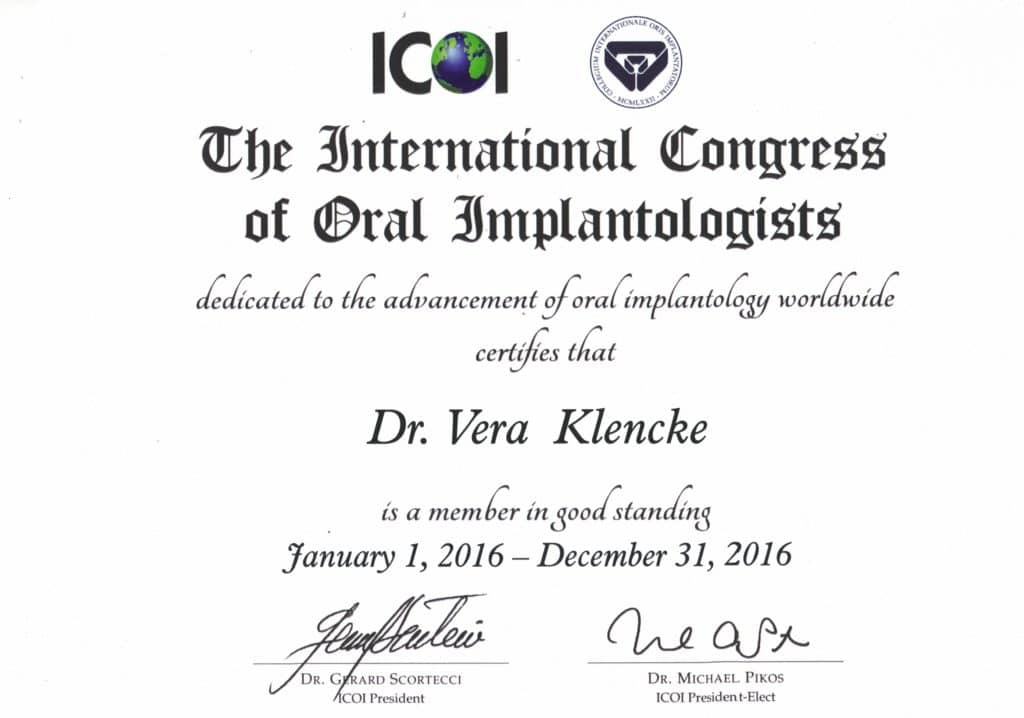 Veradent International Congress aof Oral Implantologists